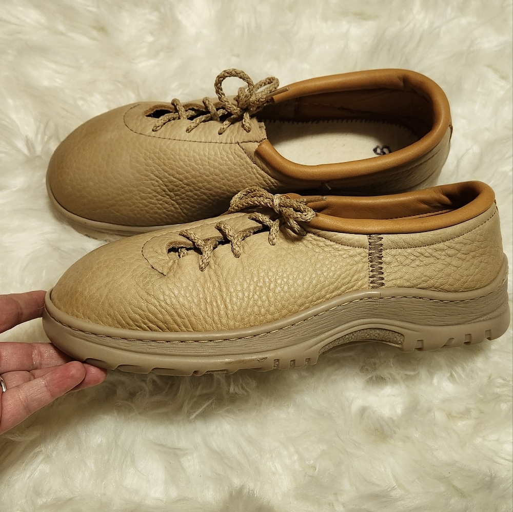 Sundance/  Leather Loafers with Side Laces